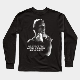 Tears In Rain Long Sleeve T-Shirt